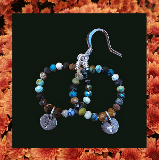 Boho Cross Earrings